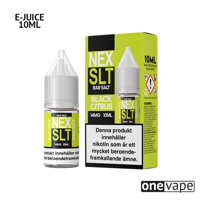 NEX SLT - Black Citrus (10ml, Nic Salt)