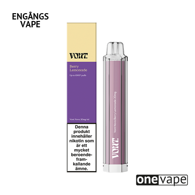 Vont Nova Engångs Vape - Berry Lemonade