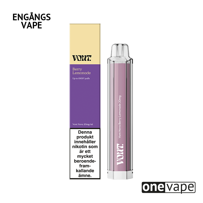 Vont Nova Engångs Vape - Berry Lemonade