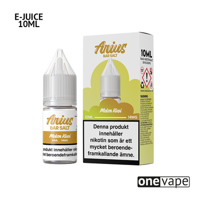 Arius Bar Salt - Melon Kiwi (10ml, Nic Salt)
