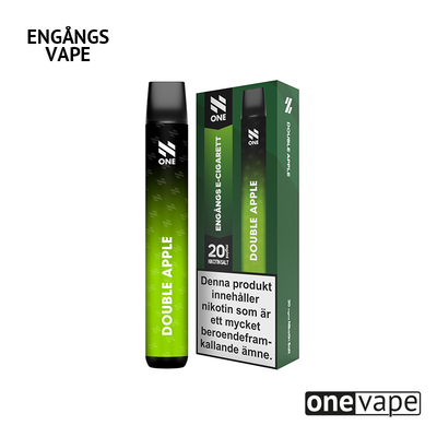 N One Engångs Vape - Double Apple