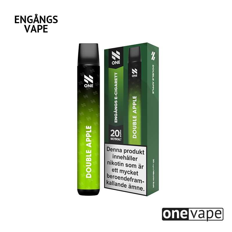 N One Engångs Vape - Double Apple