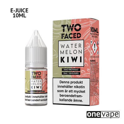 Two Faced - Watermelon Kiwi (10ml, Nic Salt)