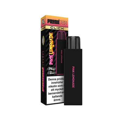 Frunk Pod Click Mesh Pink Lemonade bredvid originalförpackning