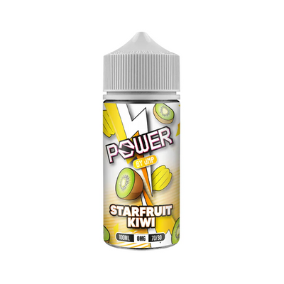 Power by jnp Starfruit Kiwi originalflaska mot vit bakgrund