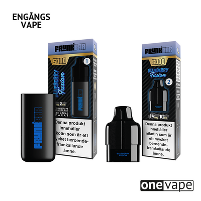 Frunk 5000 Engångs Vape - Blueberry Fusion