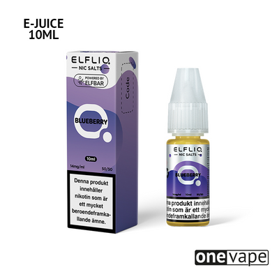 ElfLiq - Blueberry (10ml, Nic Salt)