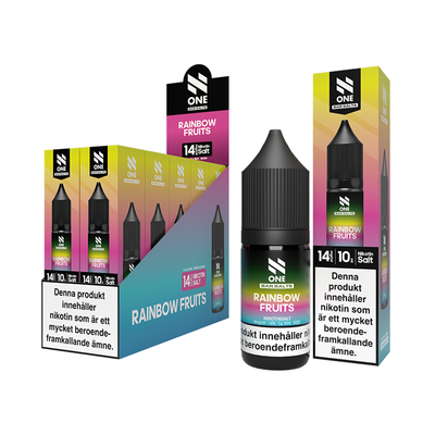 N One Salt - Rainbow Fruits (10-Pack)