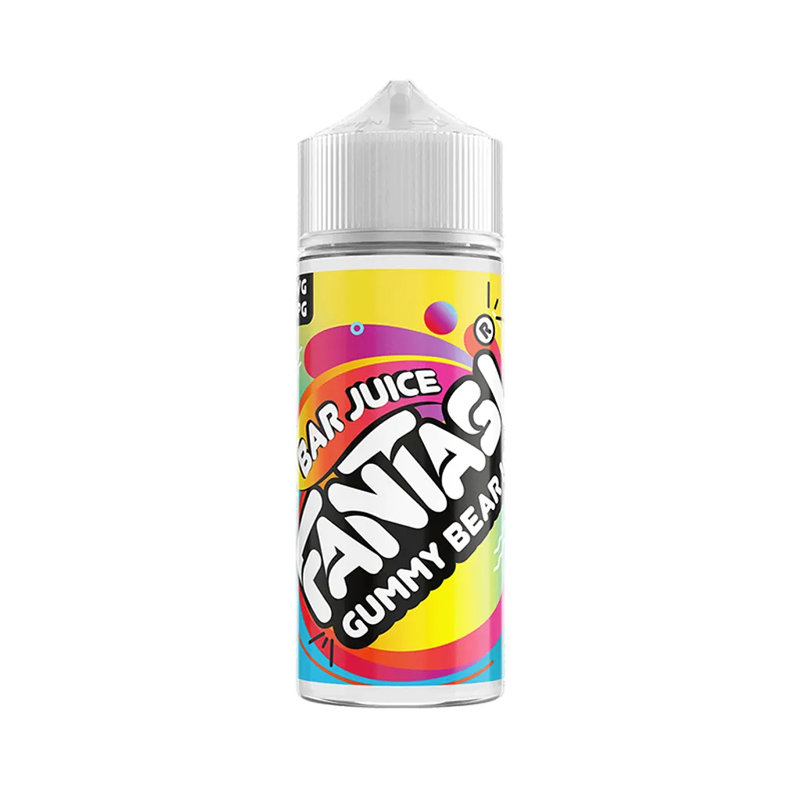 fantasi Gummy Bear Ice originalflaska mot vit bakgrund