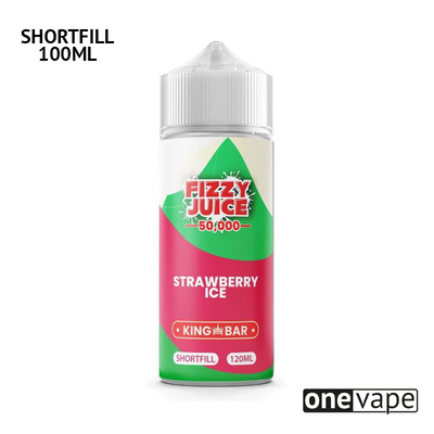 Fizzy King Bar - Strawberry Ice (100ml Shortfill)