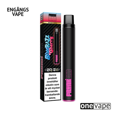 Frunk Bar Mesh Engångs Vape - Blue Razz Cherry