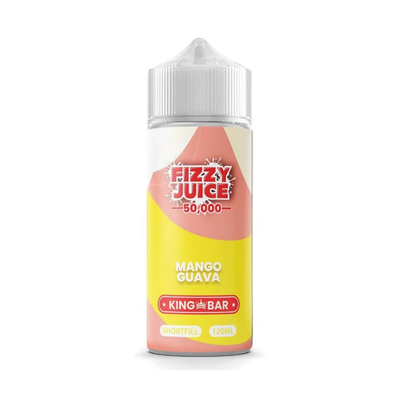 fizzy king bar Mango Guava originalflaska mot vit bakgrund