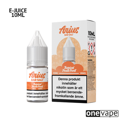 Arius Bar Salt - Tropical Fruit Frost (10ml, Nic Salt)