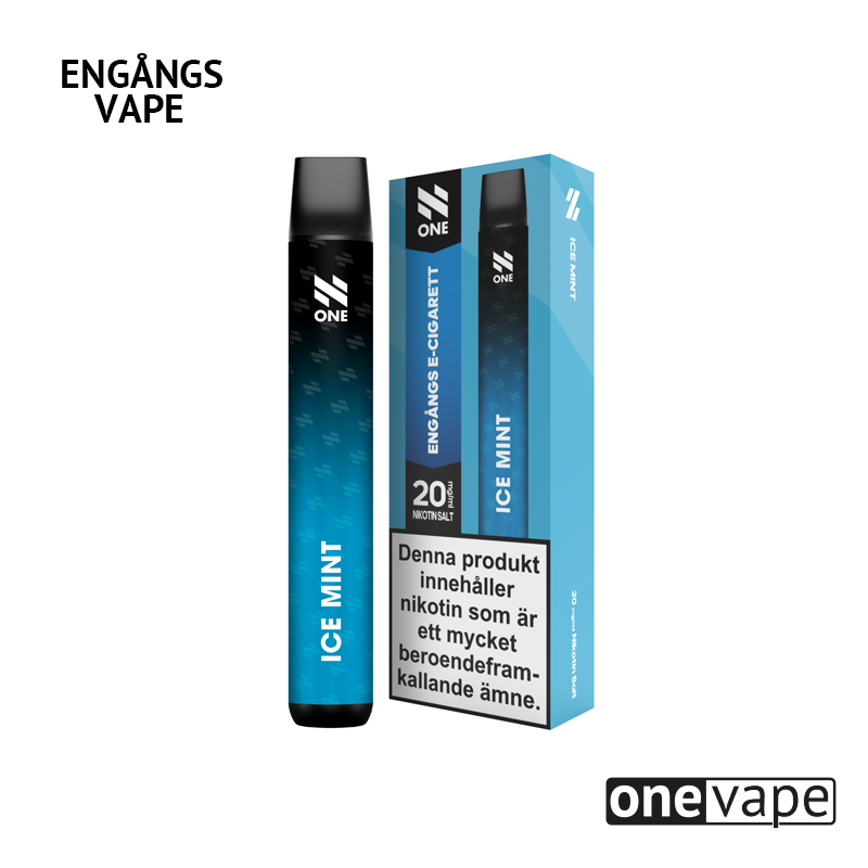 N One Engångs Vape - Ice Mint