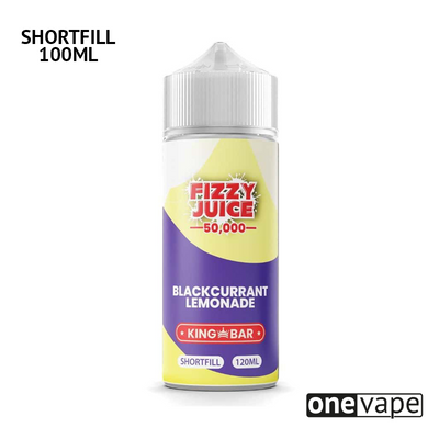 Fizzy King Bar - Blackcurrant Lemonade (100ml Shortfill)