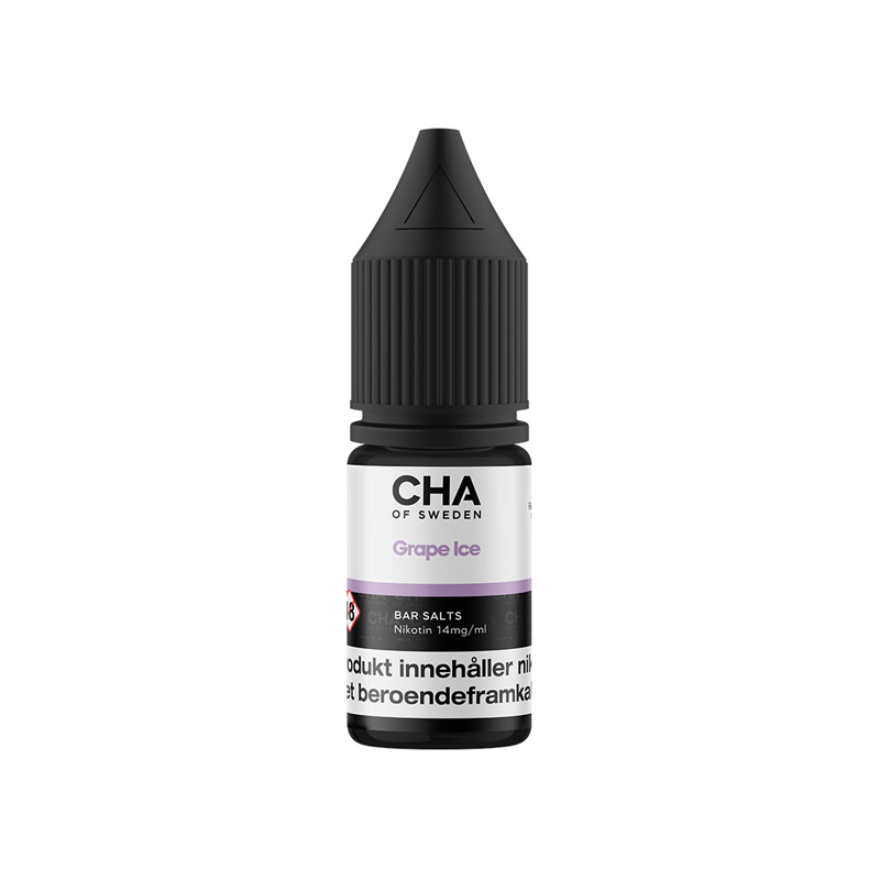 CHA of Sweden - Grape Ice (10ml, Nic Salt)