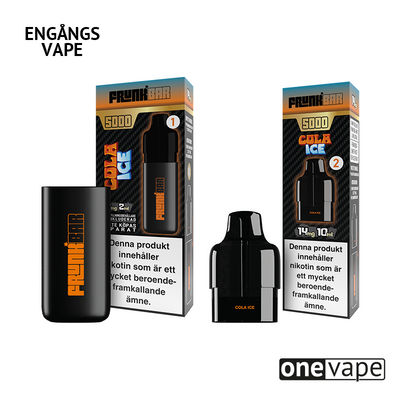 Frunk 5000 Engångs Vape - Cola Ice