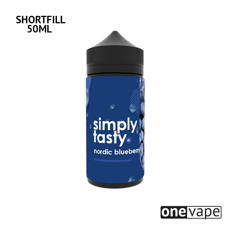 Simply Tasty - Nordic Blueberry (50ml Shortfill)