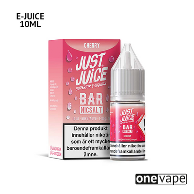 Just Juice Bar - Cherry (10ml, Nic Salt)