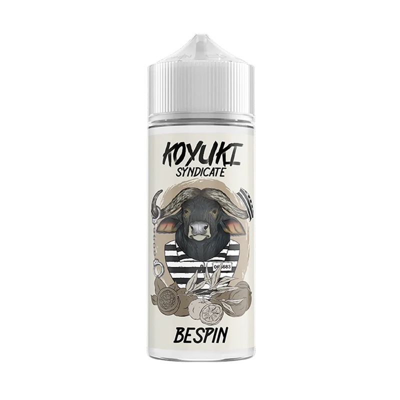 Koyuki Syndicate Bespin originalflaska mot vit bakgrund