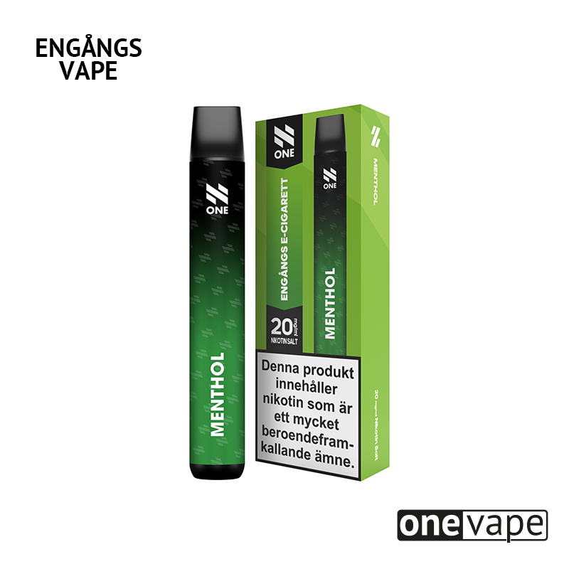 N One Engångs Vape - Menthol