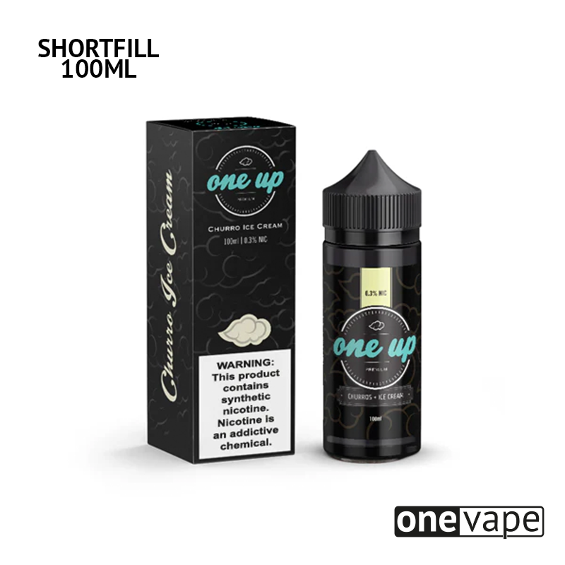 One Up - Churros and Ice Cream (100ml Shortfill)