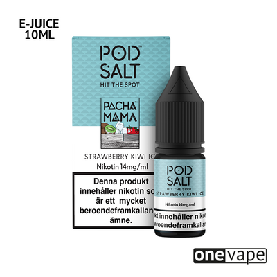 Pod Salt Fusion - Strawberry Kiwi Ice (10ml, Nic Salt)