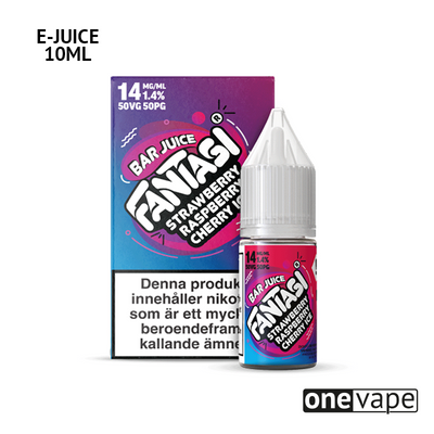 Fantasi Bar Salt - Strawberry Raspberry Cherry Ice (10ml, Nic Salt)