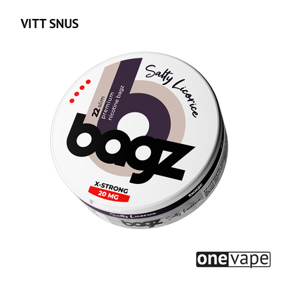 Bagz - Salty Liqorice (Vitt Snus)