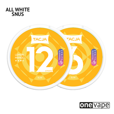 Tacja - Lemon Mango (All White Snus)