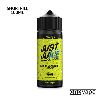 Just Juice - Kiwi & Cranberry on Ice (100ml Shortfill)