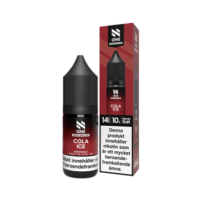 E-juice N One Bar Salts Cola Ice 14 mg 10 ml med flaska och kartong