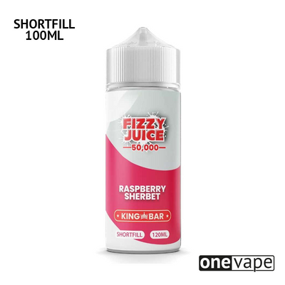 Fizzy King Bar - Raspberry Sherbet (100ml Shortfill)