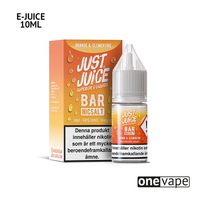 Just Juice Bar - Orange & Clementine (10ml, Nic Salt)