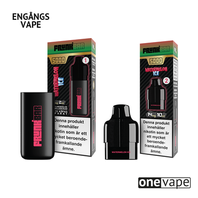 Frunk 5000 Engångs Vape - Watermelon Ice