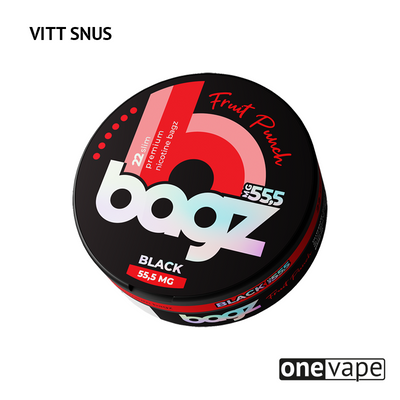 Bagz - Fruit Punch Black (Vitt Snus)