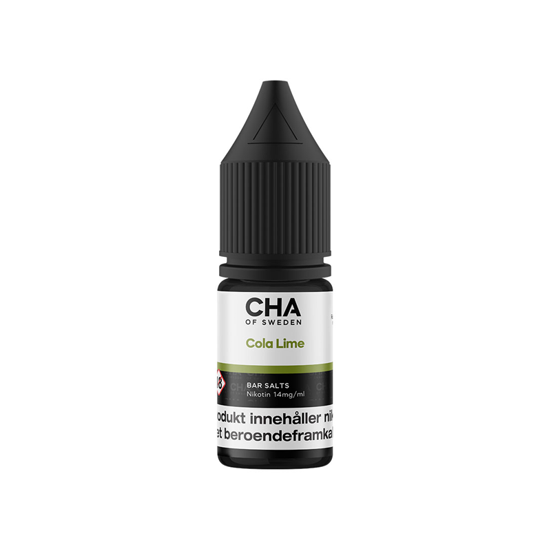 CHA of Sweden - Cola Lime (10ml, Nic Salt)