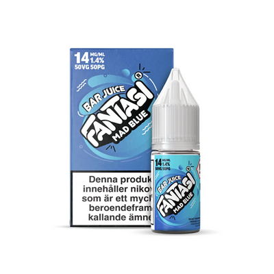 Fantasi Bar Salt - Mad Blue (10ml, Nic Salt)