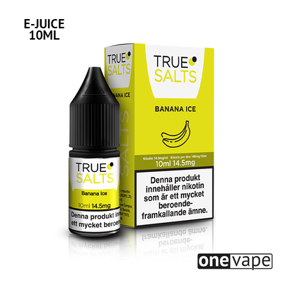 True Salts - Banana Ice (10ml, Nic Salt)