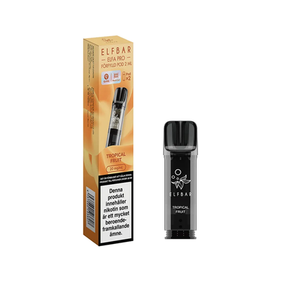 Elfa Mesh Pod Tropical Fruit (2-Pack) bredvid originalförpackning