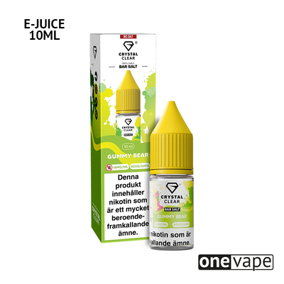 Crystal Clear - Gummy Bear (10ml, Nic Salt)
