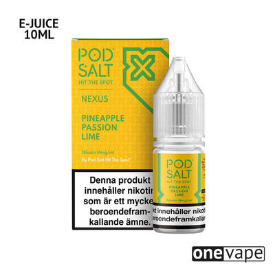 Nexus - Pineapple Passion Lime (10ml, Nic Salt)