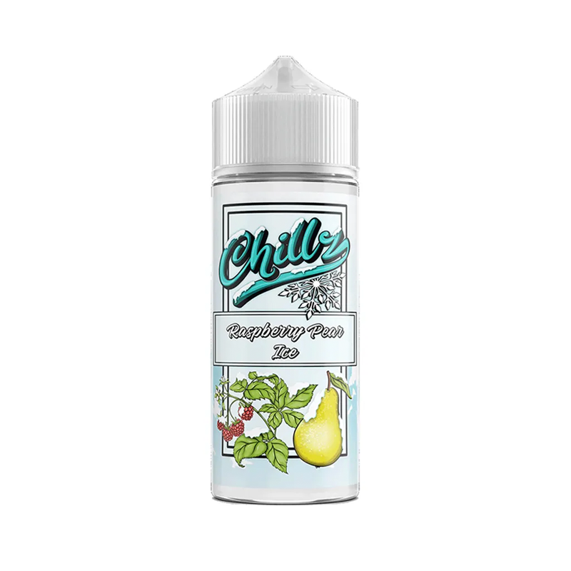 Chillz - Raspberry Pear Ice (100ml Shortfill)