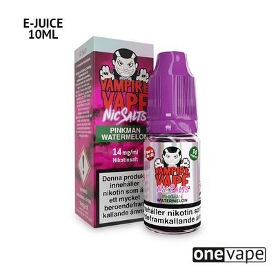 Vampire Vape - Pinkman Watermelon (10ml, Nic Salt)