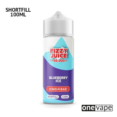 Fizzy King Bar - Blueberry Ice (100ml Shortfill)