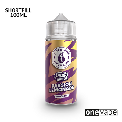 Juice N Power - Passion Lemonade (100ml Shortfill)