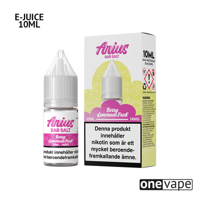 Arius Bar Salt - Berry Lemonade Frost (10ml, Nic Salt)