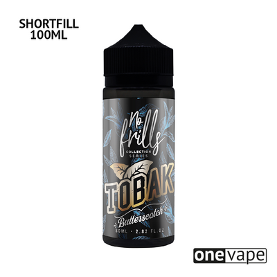 No Frills Tobak - Butterscotch (100ml Shortfill)