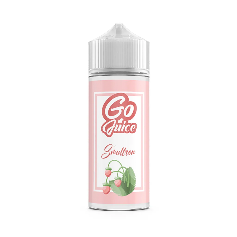 Bild på Go Juice Smultron Shortfill mot vit bakgrund