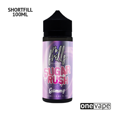 No Frills Sugar Rush - Gummy (100ml Shortfill)